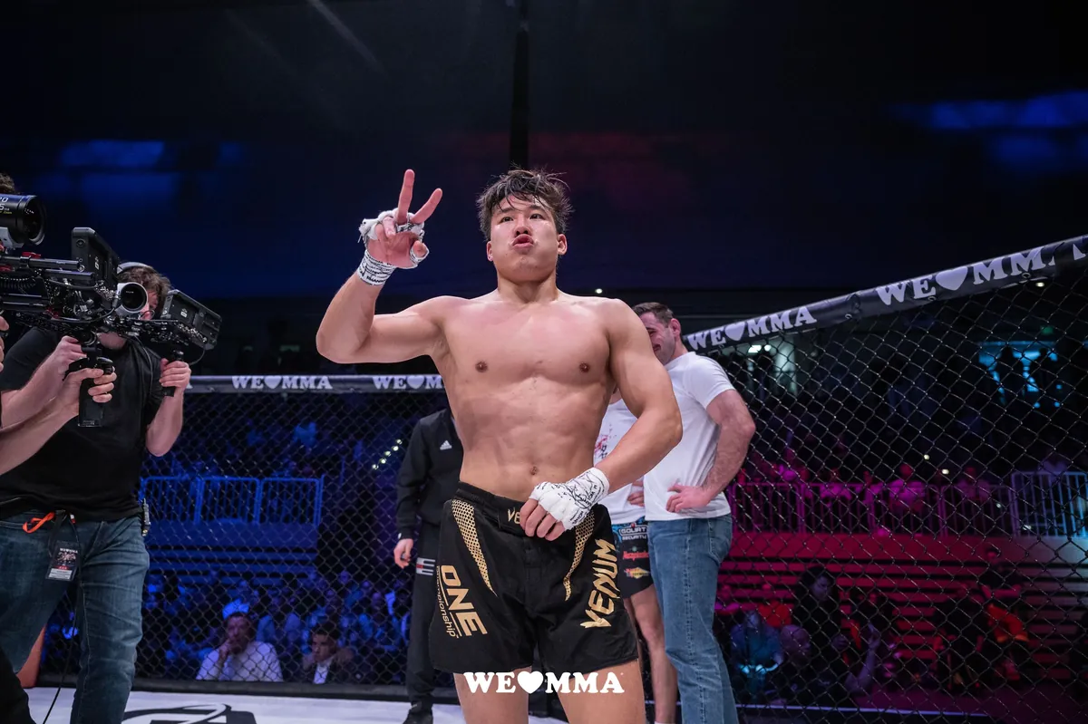 Marcus Bock im MMA-Wettkampf